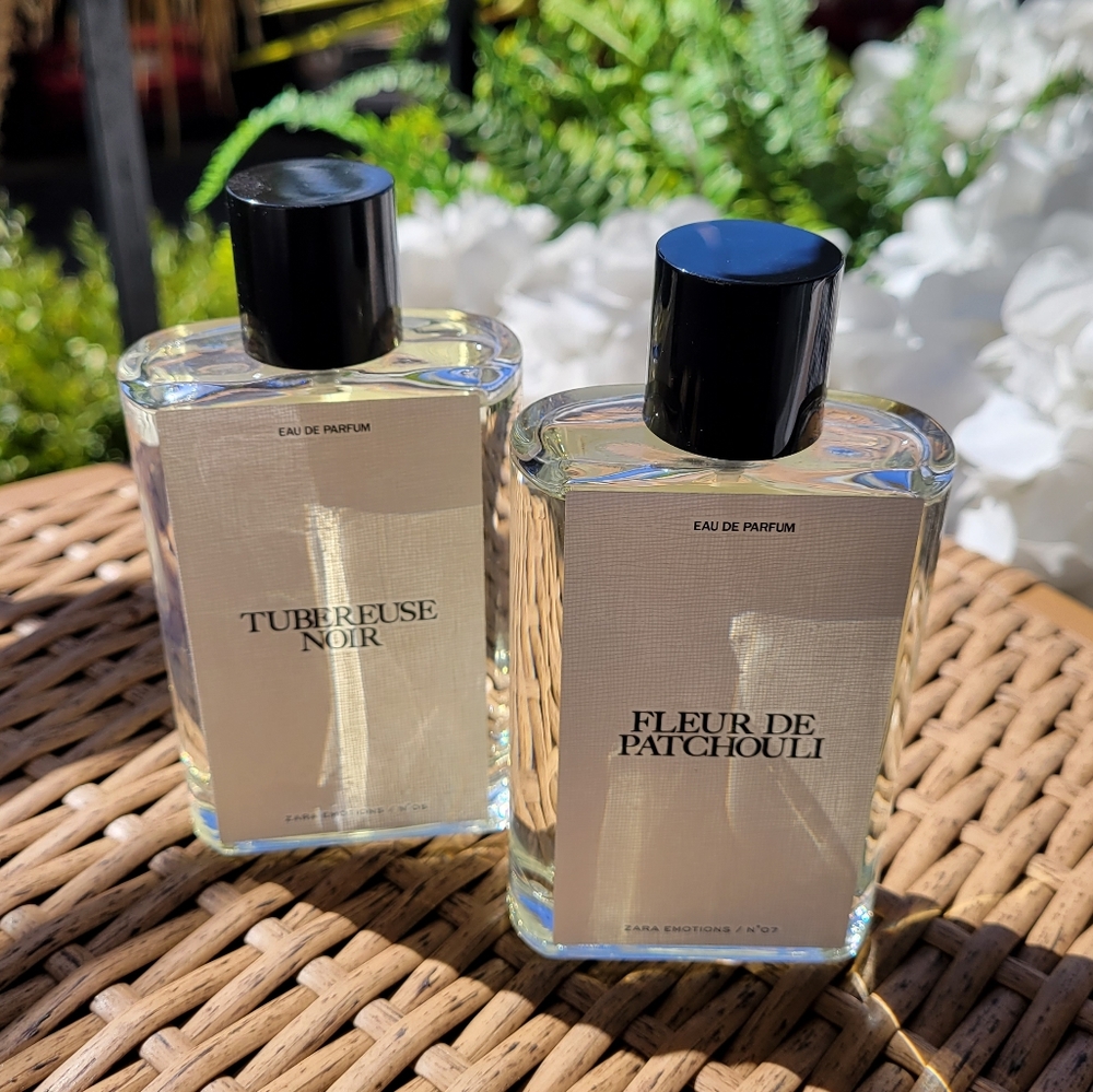 Jo Malone x Zara Fleaur de Patchouli and Tubereuse Noir